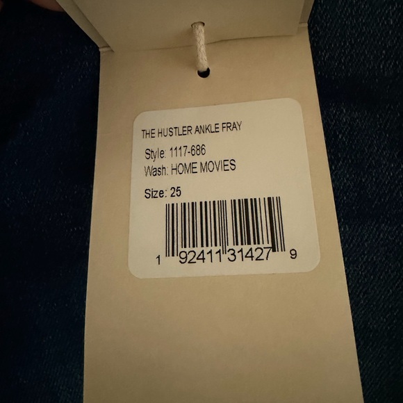 MOTHER The Hustler ankle jeans - size 25, color: home movies - Picture 2 of 3